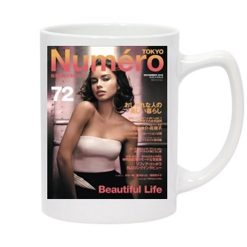 Adriana Lima 14oz White Statesman Mug