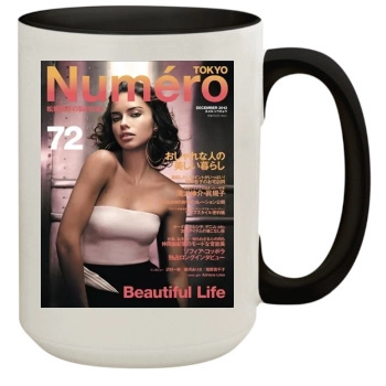 Adriana Lima 15oz Colored Inner & Handle Mug