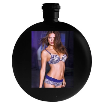 Adriana Lima Round Flask