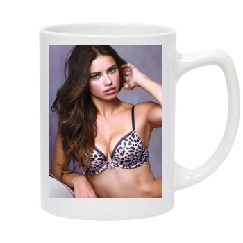 Adriana Lima 14oz White Statesman Mug