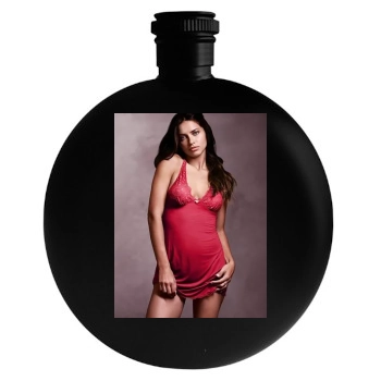 Adriana Lima Round Flask