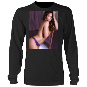 Adriana Lima Men's Heavy Long Sleeve TShirt