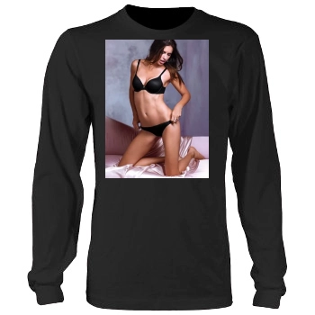 Adriana Lima Men's Heavy Long Sleeve TShirt