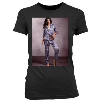 Adriana Lima Women's Junior Cut Crewneck T-Shirt