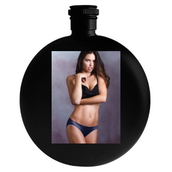 Adriana Lima Round Flask