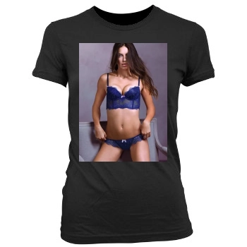 Adriana Lima Women's Junior Cut Crewneck T-Shirt