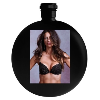 Adriana Lima Round Flask