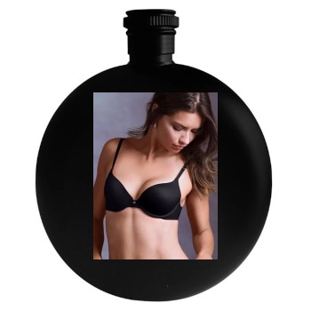 Adriana Lima Round Flask