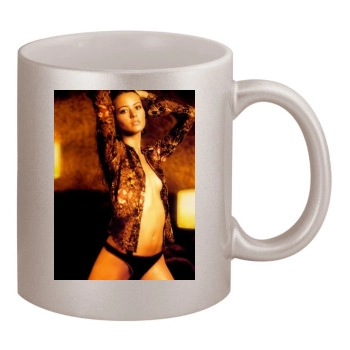 Amy Acker 11oz Metallic Silver Mug