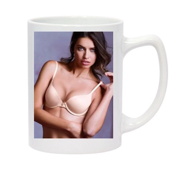 Adriana Lima 14oz White Statesman Mug