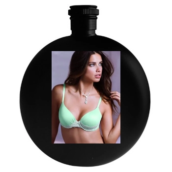 Adriana Lima Round Flask