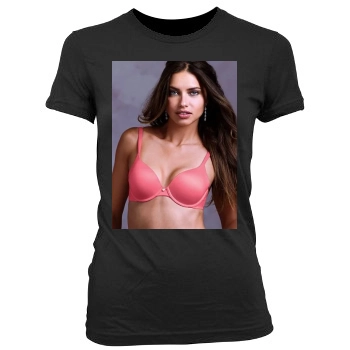 Adriana Lima Women's Junior Cut Crewneck T-Shirt