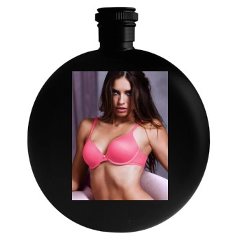 Adriana Lima Round Flask