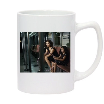 Adriana Lima 14oz White Statesman Mug