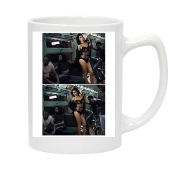 Adriana Lima 14oz White Statesman Mug