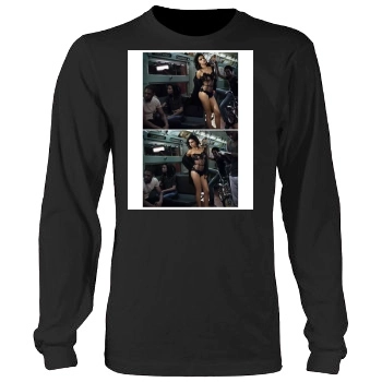 Adriana Lima Men's Heavy Long Sleeve TShirt