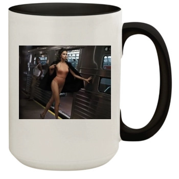 Adriana Lima 15oz Colored Inner & Handle Mug