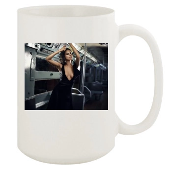 Adriana Lima 15oz White Mug