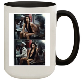 Adriana Lima 15oz Colored Inner & Handle Mug