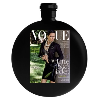 Adriana Lima Round Flask