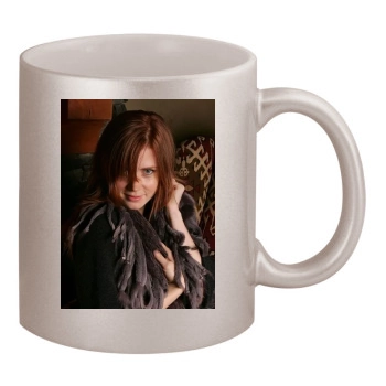 Amy Adams 11oz Metallic Silver Mug