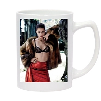 Adriana Lima 14oz White Statesman Mug