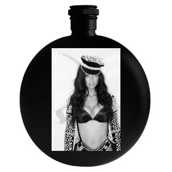 Adriana Lima Round Flask