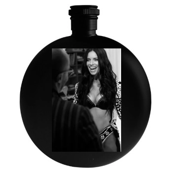 Adriana Lima Round Flask