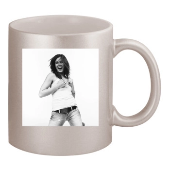 Amy Adams 11oz Metallic Silver Mug