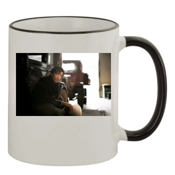 Adrien Brody 11oz Colored Rim & Handle Mug