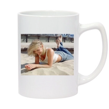 Agnes Bruckner 14oz White Statesman Mug