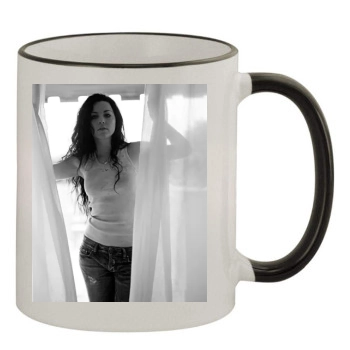 Amy Lee 11oz Colored Rim & Handle Mug