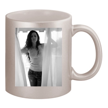 Amy Lee 11oz Metallic Silver Mug