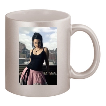 Amy Lee 11oz Metallic Silver Mug