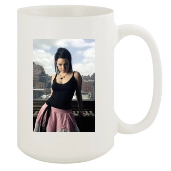 Amy Lee 15oz White Mug