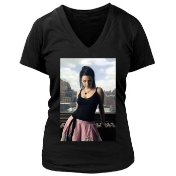 Amy Lee Women's Deep V-Neck TShirt