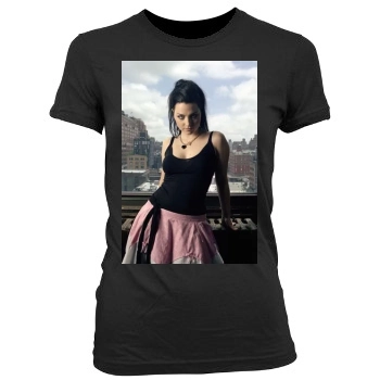 Amy Lee Women's Junior Cut Crewneck T-Shirt