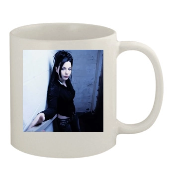 Amy Lee 11oz White Mug