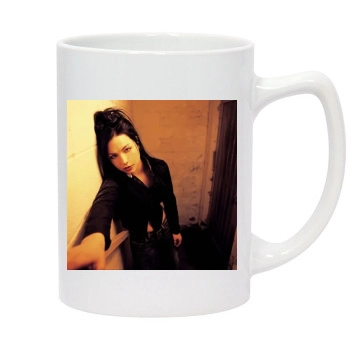 Amy Lee 14oz White Statesman Mug