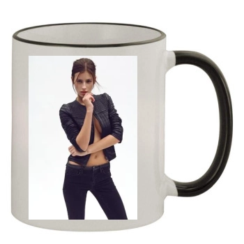 Alejandra Guilmant 11oz Colored Rim & Handle Mug