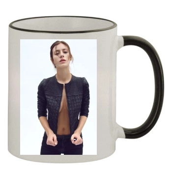 Alejandra Guilmant 11oz Colored Rim & Handle Mug