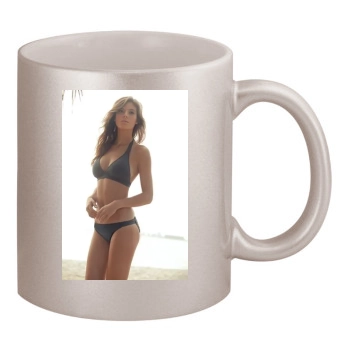 Alejandra Guilmant 11oz Metallic Silver Mug