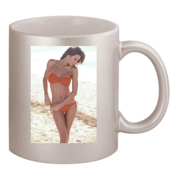 Alejandra Guilmant 11oz Metallic Silver Mug