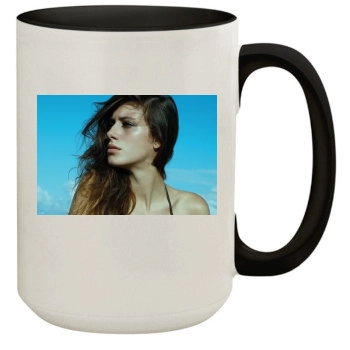 Alejandra Guilmant 15oz Colored Inner & Handle Mug