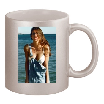 Alejandra Guilmant 11oz Metallic Silver Mug