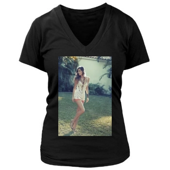 Alejandra Guilmant Women's Deep V-Neck TShirt