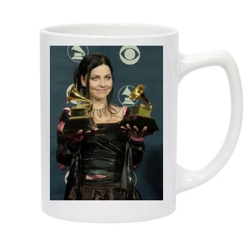 Amy Lee 14oz White Statesman Mug