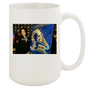 Amy Lee 15oz White Mug