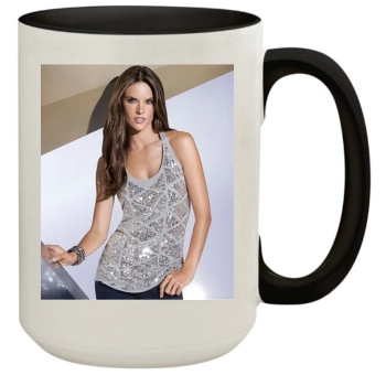 Alessandra Ambrosio 15oz Colored Inner & Handle Mug