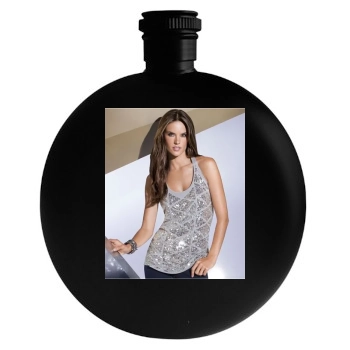 Alessandra Ambrosio Round Flask